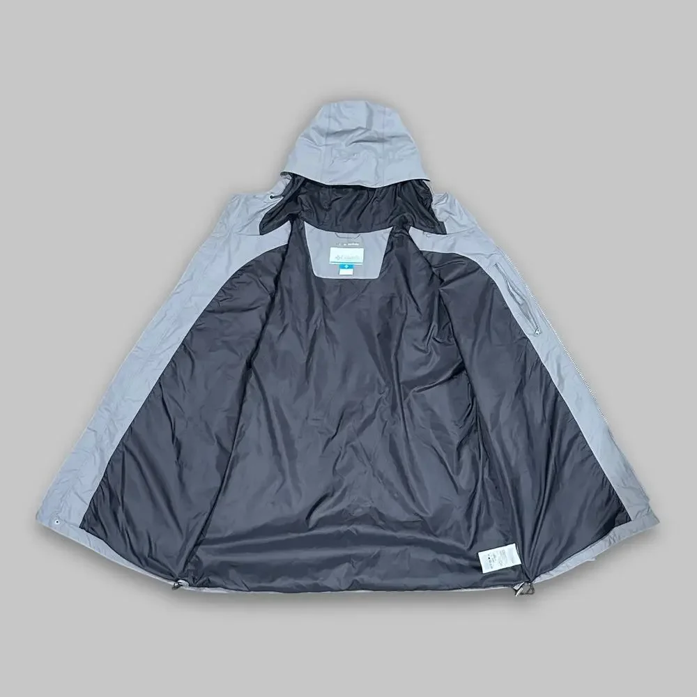 Columbia Men’s Waterproof Hooded Jacket Gray - Size L